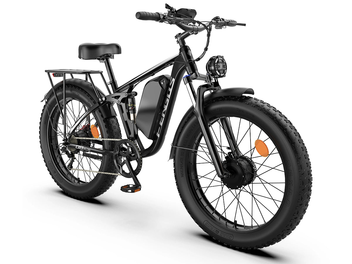 Bicicleta eléctrica todoterreno para adultos FENGQS Q8 Plus de 24"