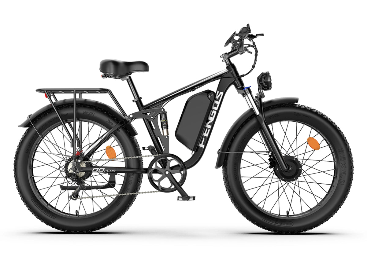Bicicleta eléctrica todoterreno para adultos FENGQS Q8 Plus de 24"