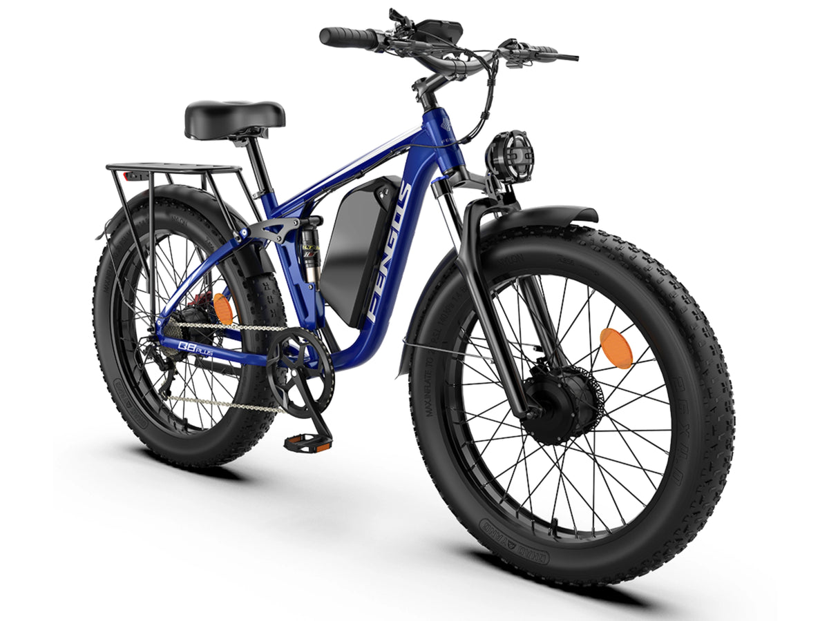 Bicicleta eléctrica todoterreno para adultos FENGQS Q8 Plus de 24"