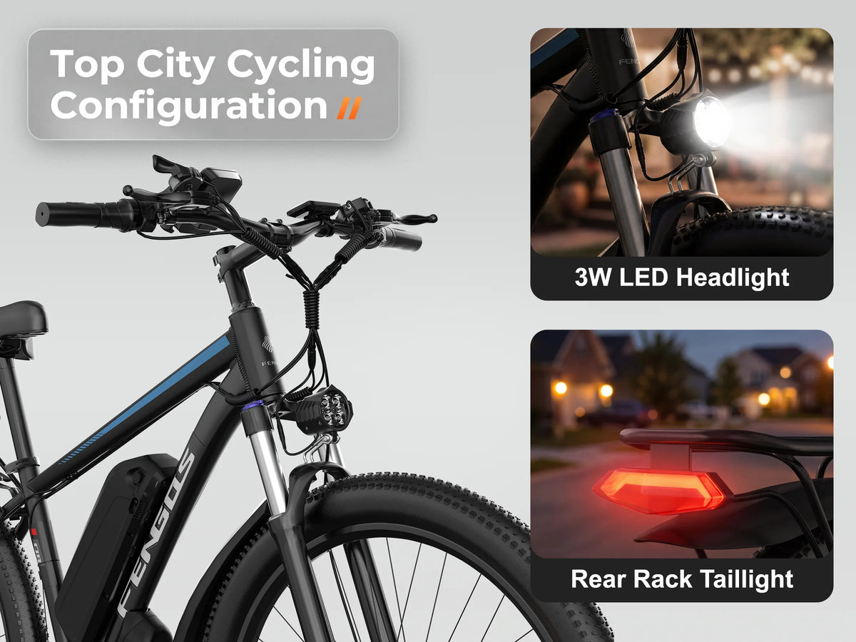 Bicicleta eléctrica de montaña FENGQS Q8