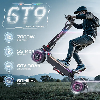 Patinete eléctrico todoterreno FENGQS GT9