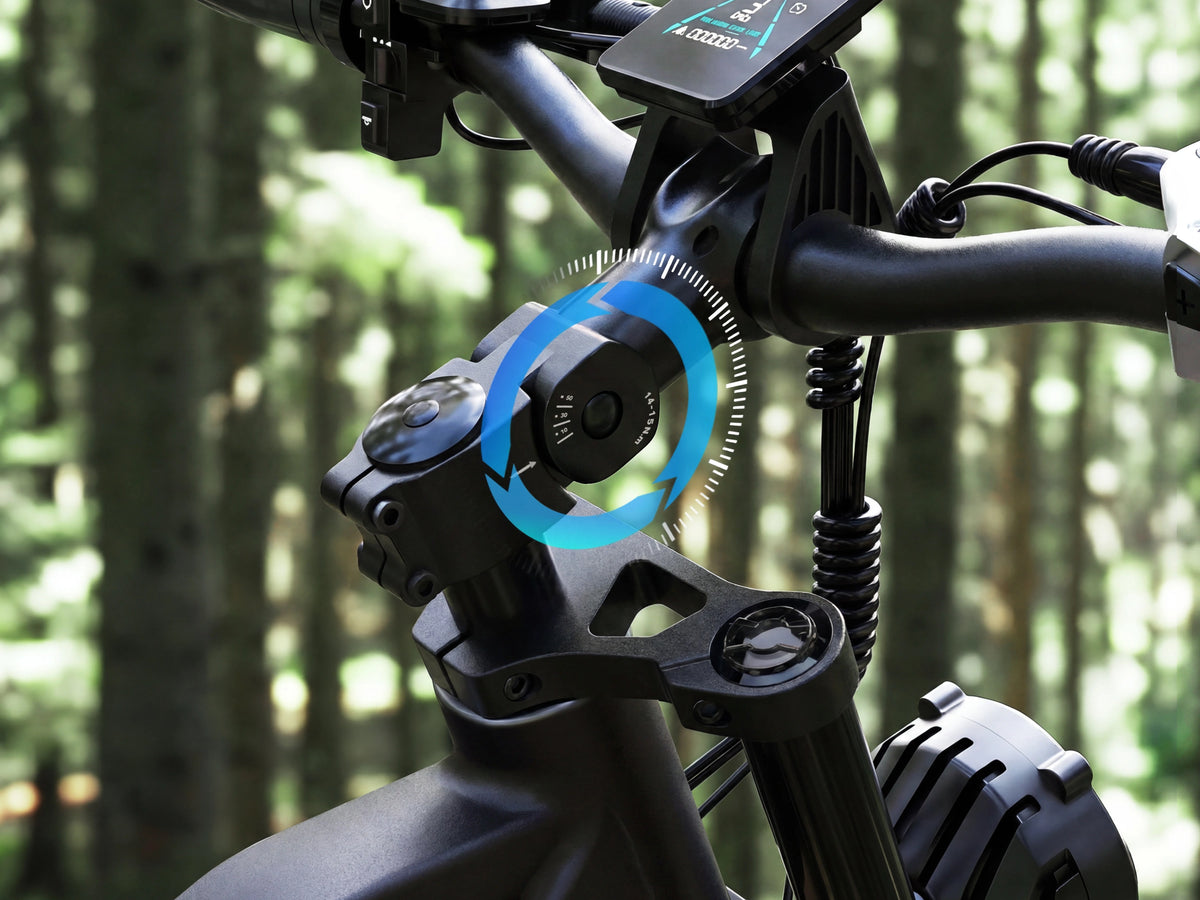 Bicicleta eléctrica todoterreno para adultos FENGQS H6 PRO