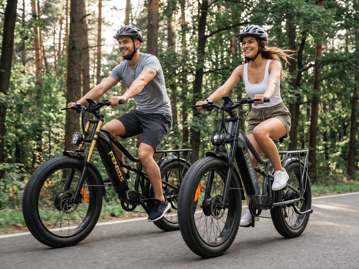 Bicicleta eléctrica todoterreno para adultos FENGQS H6 PRO