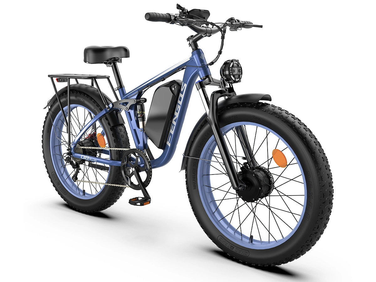 Bicicleta eléctrica todoterreno para adultos FENGQS Q8 Plus de 24"