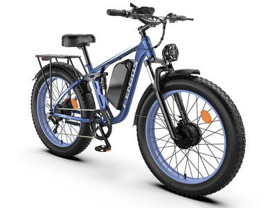 Bicicleta eléctrica todoterreno para adultos FENGQS Q8 Plus de 24"