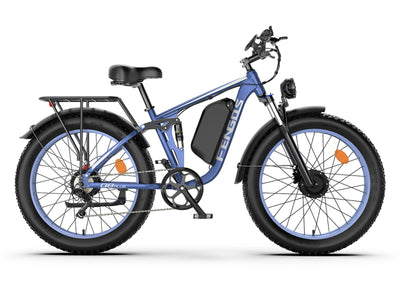 Bicicleta eléctrica todoterreno para adultos FENGQS Q8 Plus de 24"