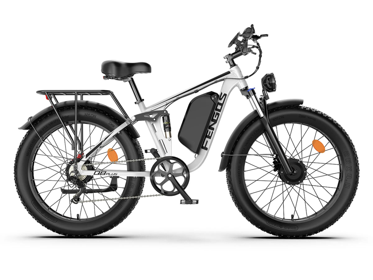 Bicicleta eléctrica todoterreno para adultos FENGQS Q8 Plus de 24"
