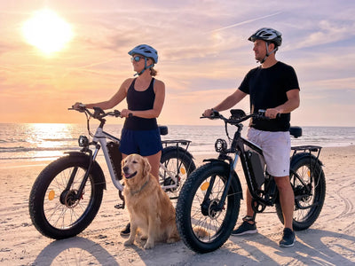 Bicicleta eléctrica todoterreno para adultos FENGQS Q8 Plus de 24"