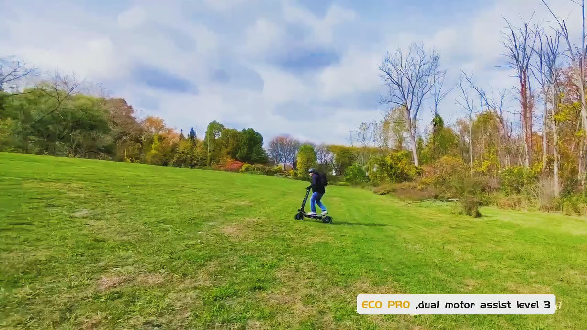 Cargar video: Dominate 45° Inclines. From a Dead Stop.