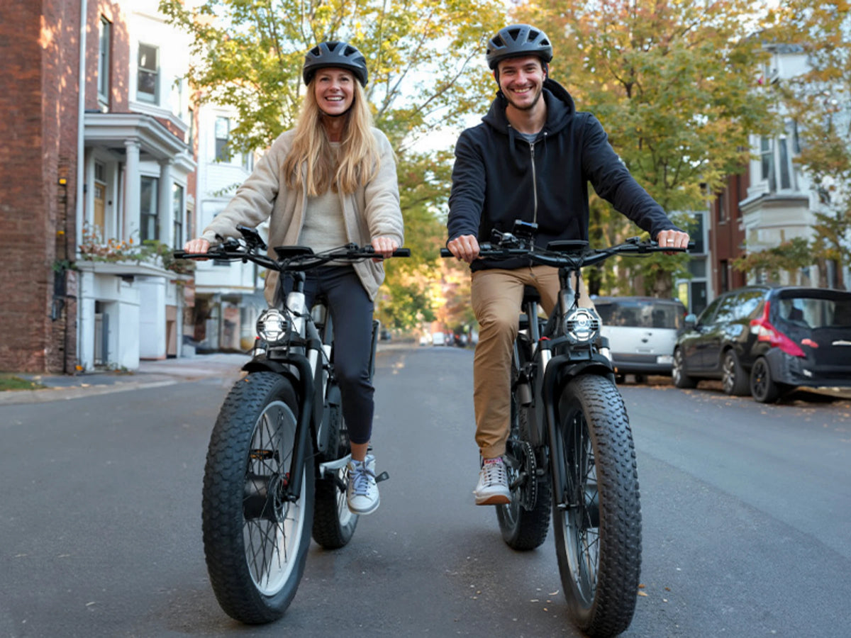 Bicicleta eléctrica todoterreno para adultos FENGQS Q8 Plus de 24"